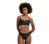 Arena Damen Badeanzug 50th Bikini Bralette, Schwarz/Gold, DE36 UK/USA32
