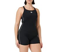 ARENA Damen Badeanzug Damen Sport Badeanzug mit Bein Finding, Black, 38, 2A809
