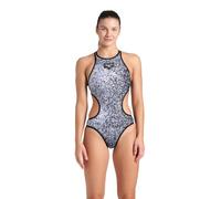 ARENA Damen-Badeanzug, Einheitsfarbe, Tech-Rückseite, keine Seitennähte, Damen-Badeanzug