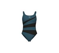 ARENA Damen Badeanzug Isabella Wing Back C dunkelgrün | 42C