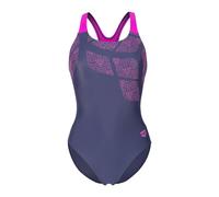 Arena Damen Badeanzug KIKKO SWIMSUIT SWIM PRO BACK 010807-790 44 Navy-Very Fuchsia