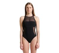 Arena Women's Swimsuit Feel Mesh Panels Swim Pro Back Frau Damen Badeanzug Rücken Schwarz 52