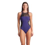 Arena Damen Badeanzug MESH PANELS SWIMSUIT 006659-900 40 Dark Plum