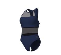 Arena Damen Badeanzug MESH PANELS SWIMSUIT VENT 006658-700 38 NAVY