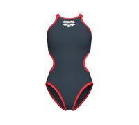 Arena Damen Badeanzug One Biglogo 001198-540 40 Asphalt-Fluo Red