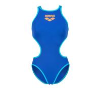 Arena Damen Badeanzug One Biglogo 001198-880 40 Neon Blue-Turquoise