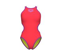 Arena Damen Badeanzug One Biglogo 001198-990 36 BRIGHT CORAL-PURPLE