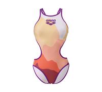 Arena Damen Badeanzug One Morning Light Swim Suit 007244-990 40 Purple-Rose Multi