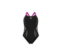 Arena - Poseidonia Swim Pro Back Bustier Badeanzug Damen schwarz