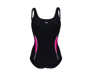Arena Damen Badeanzug W ALISSA U BACK ONE PIECE LOW CUT C 006517-581 38 Black/Rose