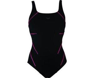 ARENA Damen Badeanzug W JEWEL ONE PIECE LOW C CUP R BLACK-ROSE VIOLET - Gr. - 48
