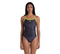 Arena - Women's Camo Kikko Swimsuit Challenge Back - Badeanzug, Gr. S 36, grau (SoftGreen/BlackMulti)