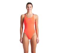 Arena Damen Badeanzug WOMEN S TEAM SWIMSUIT TECH MU SOL 008054-366 34 Bright Coral-Plum
