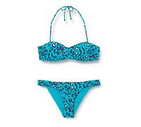ARENA Damen Bikini Bandeau Allover, Mint, 36, 003056