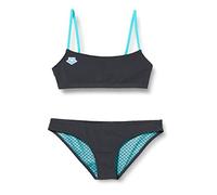 ARENA Damen Bikini Damen Bandeau Bikini Icons, Ash Grey, 36, 003109