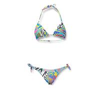 ARENA Damen Bikini Damen Triangel Bikini Allover, Ash Grey Multi, 36, 003049