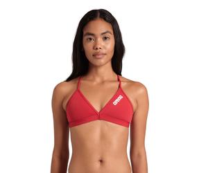 Arena Damen Bikinioberteil TEAM SWIM TOP TIE BACK SOLID 004768-450 34 Red/White
