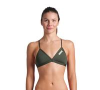 Arena Damen Bikinioberteil TEAM SWIM TOP TIE BACK SOLID 004768-660 36 Dark Sage-White