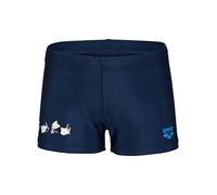 ARENA Damen Friends Swim Short Graphic Navy Badeanzug Schwimmanzug, Marineblau, Einheitsgröße