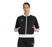 Arena Swimwear Damenjacke Icons Relax Team – Schwarz/Weiß/Schwarz – S