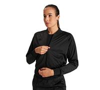 ARENA Damen Icons Women's Relax Team Jacket Jacke, Schwarz-Schwarz-Schwarz, M