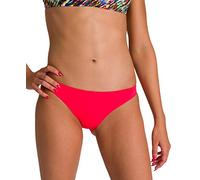 arena Damen Kurze Trainings Bikinihose Real für Athletinnen (UV-Schutz UPF 50+, Kordelzug, Chlorresistent), Fluo Red-Yellow Star (473), S