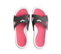 Arena Swimwear Badelatschen Nina Damen Weiß-Dunkelgrau-Magenta Größe 36
