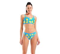 Arena Damen Performance Lemons Bikini Swimsuit Lace Plus Back Bandeau Sports Training Bathing Suit Bikini (1er Pack)