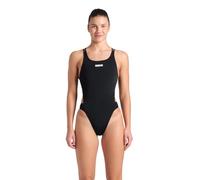 Arena - Women's Swimsuit Tech Multi Solid - Badeanzug, Gr. M 40, schwarz (Black/White)