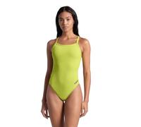 ARENA Damen Performance Women's Solid Team Challenge Swimsuit Badeanzug, Grün-Soft Green, 38