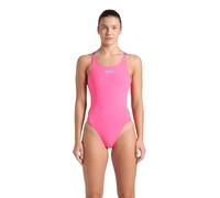 ARENA Damen Performance Women's Sports Swimsuit Solid Tech Back Multi Bathing Suit Badeanzug, Shocking Pink/Blue River, 38