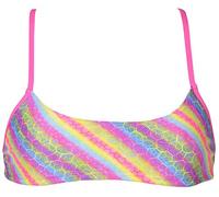 ARENA Damen Rulebreaker Bandeau Play, Damen, Badeanzug, Rule Breaker Play Bandeau Top MaxLife Bikini Top, Paparazzi, Large