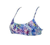 ARENA Damen Rulebreaker Play Bandeau-Bikinioberteil, Athletisches Sport-badeoberteil Badeanzug, Reflexion/Mehrfarbig, X-Large