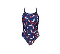 ARENA Damen Standard Print Challenge Back One Piece Badeanzug