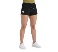 ARENA Damen Team Short Solid Badehose, Schwarz, Large