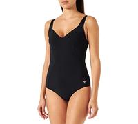 Arena Damen Vertigo One Piece Low C Cup Badeanzug, Schwarz, 36 EU