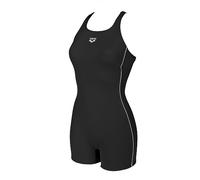Arena Swimwear Damen Badeanzug mit Bein Finding Hl R Performance Schwarz Größe 36 (EU)