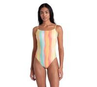 Arena Damen Women's Water Print One Piece Swimsuit, Multistripes, XL EU