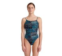 Arena Damen Women's Water Print One Piece Swimsuit, Animalier, XL EU