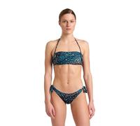 arena Bandeau-Bikini Damen arena Water Print Multiprints M ANIMALIER