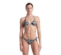 Arena Damen Women's Water Print String Triangle Bikini, Butterflies, L EU