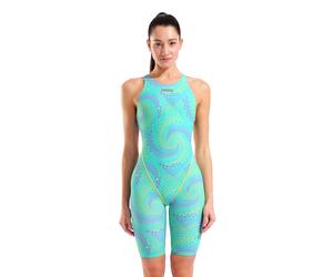 Arena Damen Wettkampf-Badeanzug Powerskin ST Next LE OB 006349-581 28 Fireflow-Seaglass