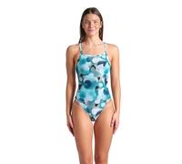 arena Damen Women’s Performance Camouflage Challenge Back One Piece Athletic Swimsuit Badeanzug, Multi Wasser, XXXL