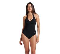 Arena Damen Women's Alessia Shapewear Clip Back B Cup One Piece Ladies Shaping Swimsuit Badeanzug, Schwarz, 42