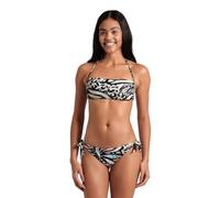 Arena Damen Women's Arena Water Print Bikini Bandeau Bikini (1er Pack)