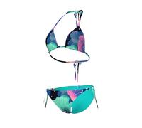 Arena Damen Women's Arena Water Print Bikini Triangle Two Piece Swimsuit (1er Pack)