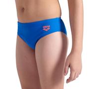 Arena Dynamo Junior Jungen Pool und Strand Badeslip, schnell trocknende Jungen Schwimmhose, chlor- und salzresistentes Maxfit Eco-Gewebe, UV 50+ Schutz, Kinder Badehose mit gefütterter Vorderseite