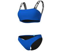 ARENA Elastic Solid Bikini Damen, Farbe:Blau, Größe:L