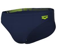 Arena Feel Bright Glare Briefs, navy/artic lime, S - UK32