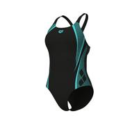 Arena - Women's Swim Pro Back Graphic - Badeanzug, Gr. S 36, schwarz (Black/WaterII)